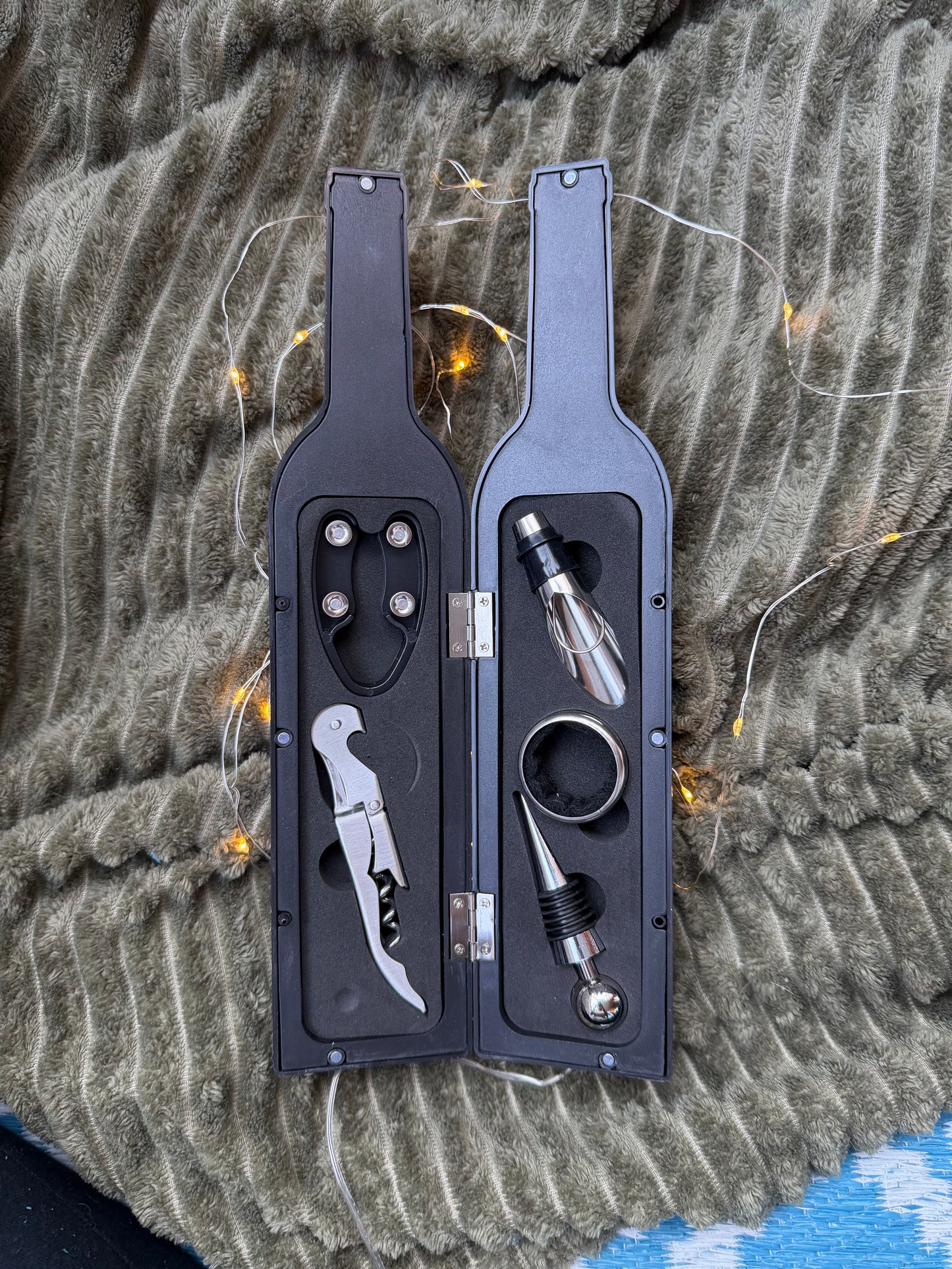 Ensemble d'ouvre bouteille a vin