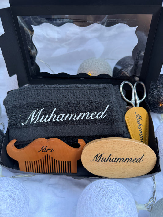 Coffret a barbe pour homme