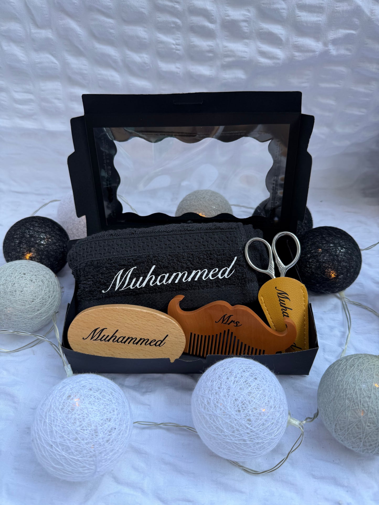 Coffret a barbe pour homme